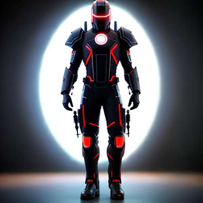 Cyber Performance Suit Midjourney Prompt for Futuristic Image Generation - Socialdraft