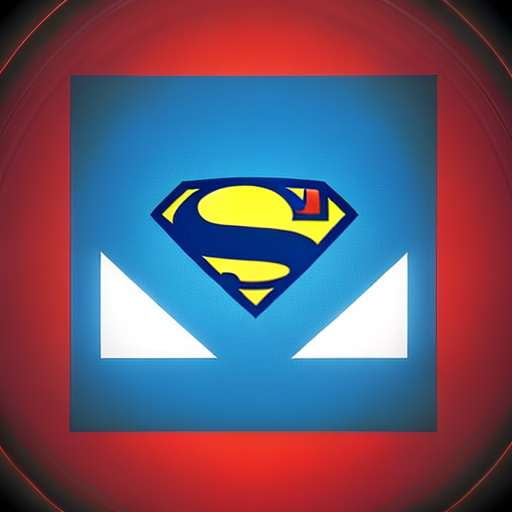 Superman Charging Logo Midjourney Prompt - Socialdraft