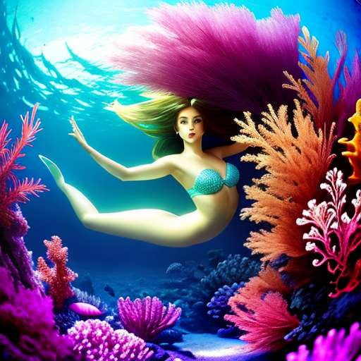 "Fantasea" Customizable Underwater Midjourney Bikini Prompt - Socialdraft