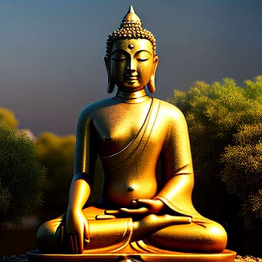 "Enlightened Buddha" Midjourney Image Prompts - Customizable Creation - Socialdraft