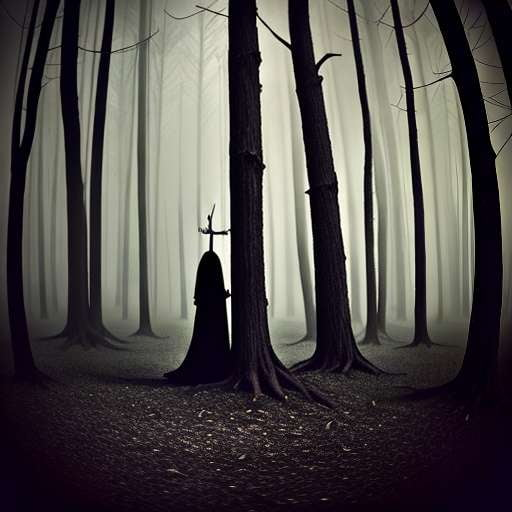Halloween Forest Midjourney: Create Your Own Haunted Adventure - Socialdraft