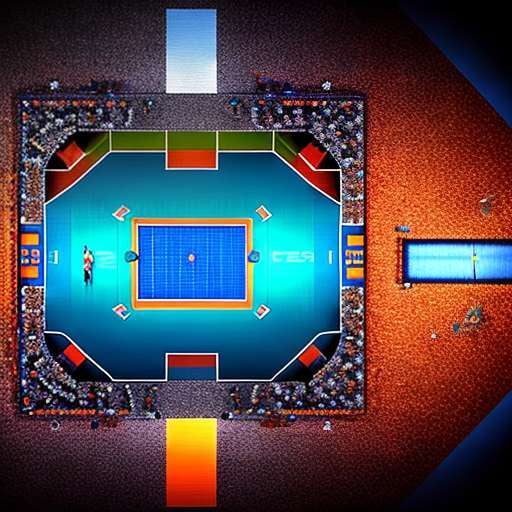 Basketball Arena Portrait Midjourney Prompt - Customizable Image Generation - Socialdraft
