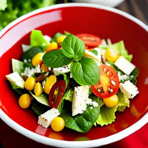 Cobb Caesar Salad Recipe Midjourney Prompt - Socialdraft