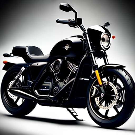 Big Wheel Bagger Motorcycle Logo Midjourney Prompt - Socialdraft