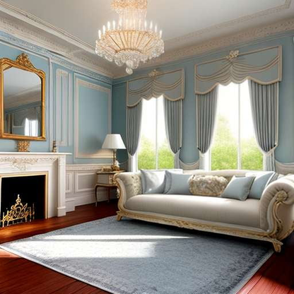 French Classical Interior Design Midjourney Prompt - Create Your Dream Home Interiors - Socialdraft