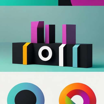 Colorful Minimalist Logos: Elegant Designs for Your Brand Identity - Socialdraft