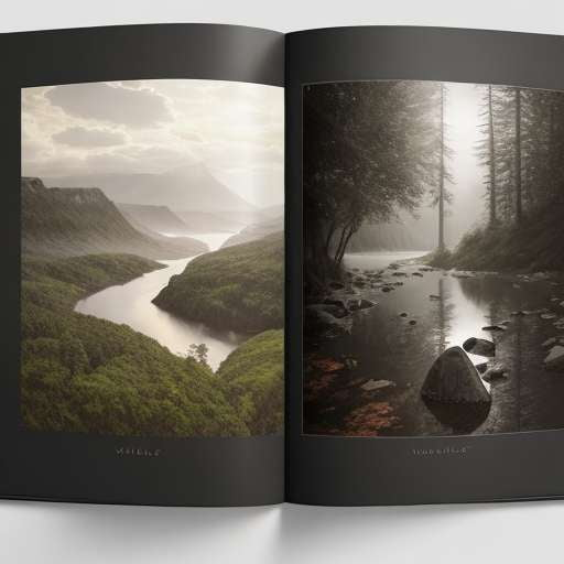 Midjourney World Landscape Book Covers - Customize Your Own! - Socialdraft