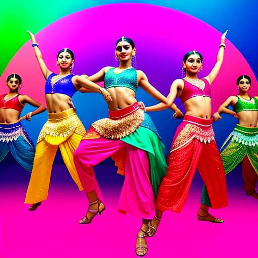 Bollywood Dance Midjourney Prompt - Create Custom Dance Art Pieces - Socialdraft