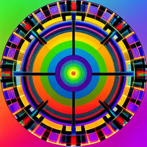 Rainbow Mosaic Customizable Midjourney Prompts for Unique Art Creation - Socialdraft