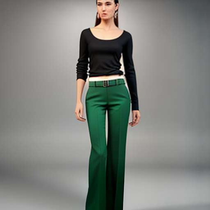 Satin Wide-Leg Pants Midjourney Prompt - Create Your Perfect Fit - Socialdraft