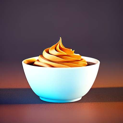 Salted Caramel Mocha Frozen Yogurt Midjourney Creation for Custom Art - Socialdraft