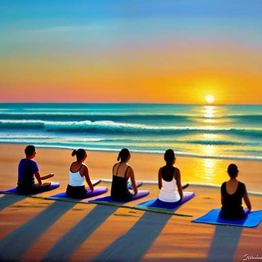 Midjourney Yoga Retreat Connection Image Prompts - Socialdraft