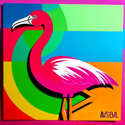 Midjourney Flamingo Art Prompt - Create Your Own Custom Flamingo Artwork! - Socialdraft