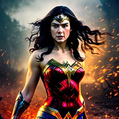 Wonder Woman Midjourney Image Creator - Socialdraft