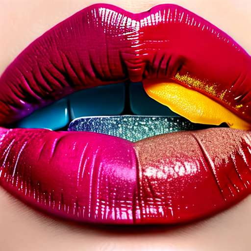 "Sparkling Plum Lips" Midjourney Prompt for Custom Lipstick Creation - Socialdraft