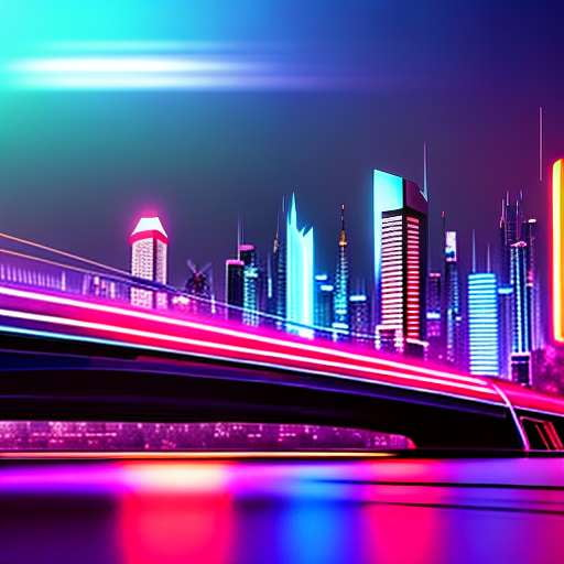 Neon Cyber Car - Customizable Midjourney Prompt for Future-themed Art Projects - Socialdraft