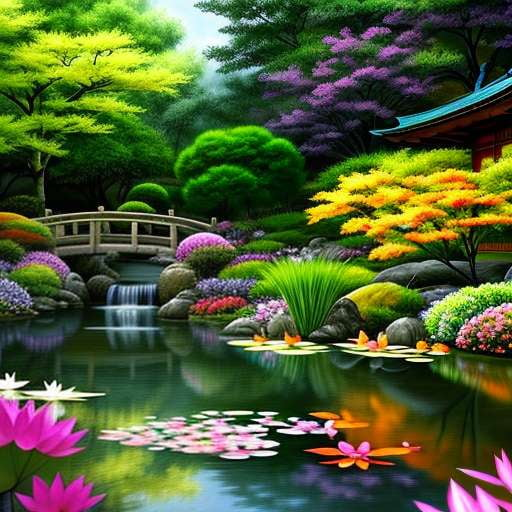 Koi Pond Midjourney: Create Your Own Tranquil Oasis - Socialdraft