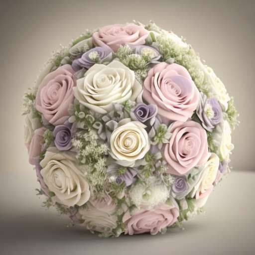 Customizable Midjourney Wedding Bouquets for DIY Brides - Socialdraft