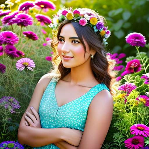 Flower Crown Midjourney DIY Kit: Create Your Perfect Floral Headpiece - Socialdraft