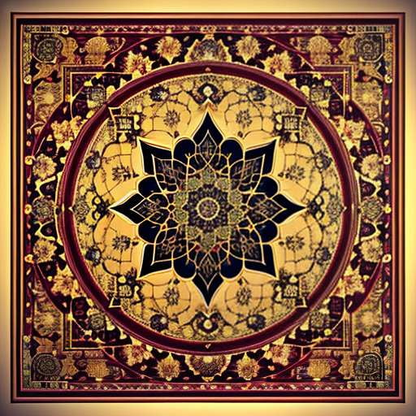 Persian Rug Midjourney Prompt: Create Your Own Bespoke Design - Socialdraft