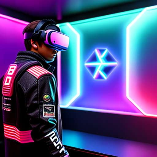 Virtual Reality Arcade Midjourney Generator - Socialdraft