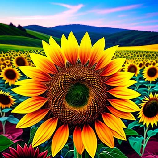 "Create Your Own Sunflower Masterpiece with Midjourney Prompt" - Socialdraft