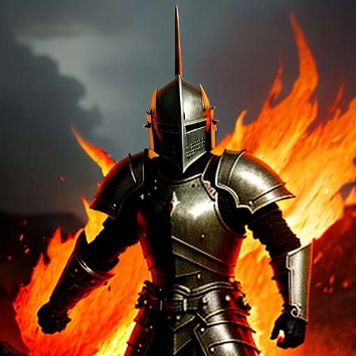 "Customize Your Own Lava Knight Plate Mail Armor with Midjourney" - Socialdraft