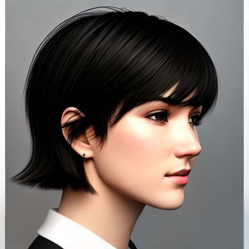 "Customize Your Look with Midjourney Modern Shag Haircut Portrait Prompt" - Socialdraft