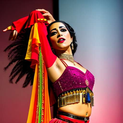 Spanish Fusion Belly Dancing Midjourney Prompts - Socialdraft