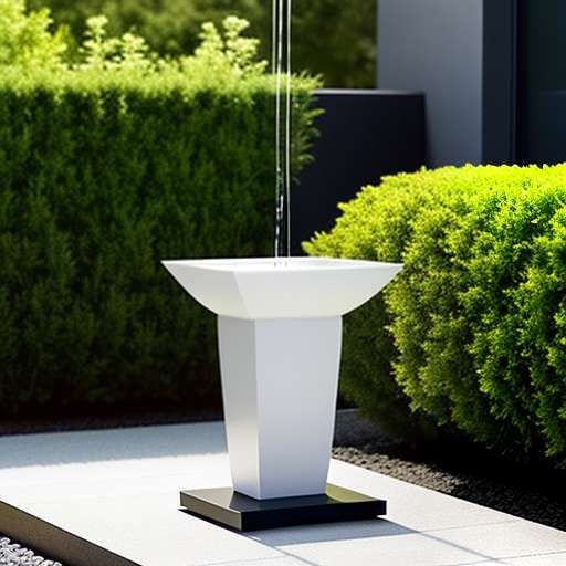 Solar-Powered Midjourney Urn Fountain Prompt: Bring Your Garden to Life! - Socialdraft