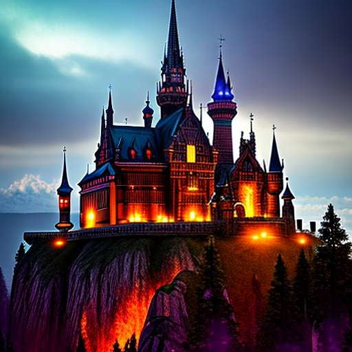Wizard's Castle Custom Midjourney Prompt - Create Your Own Mystic Fantasy World - Socialdraft