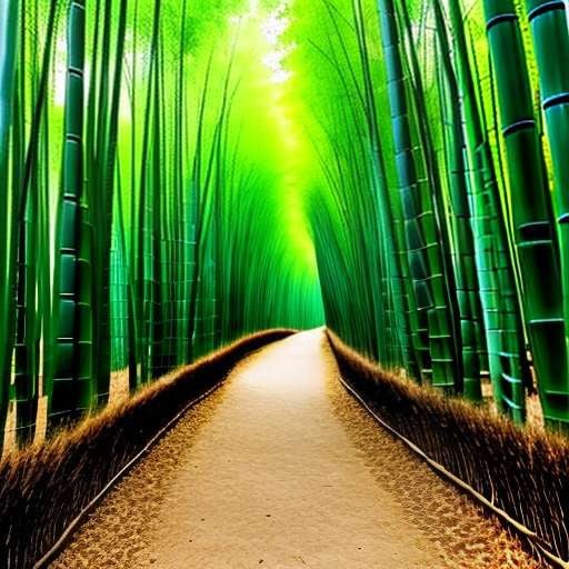 Jeolla Bamboo Grove Midjourney Prompt - Create Your Own Serene Bamboo Forest Art - Socialdraft