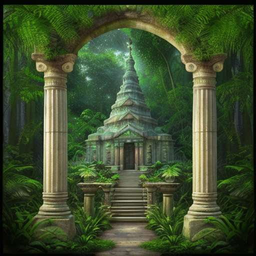 "Create your Own Mystical Temples" Midjourney Prompt Pack - Socialdraft