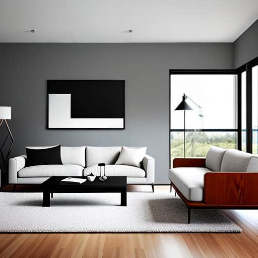 Living Room Furniture Logo Midjourney Creation - Socialdraft