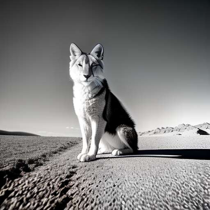 Desert Wildlife Portrait Midjourney Prompt - Socialdraft