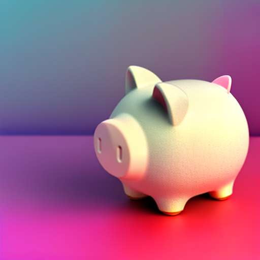 Pastel Piggy Bank Midjourney Creation for DIY Savings Decor - Socialdraft