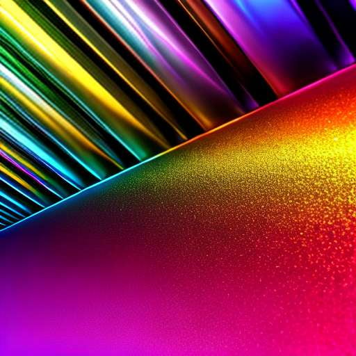 "Metallic Rainbow" Midjourney Image Generator Prompt – Customizable Art Creation Tool - Socialdraft