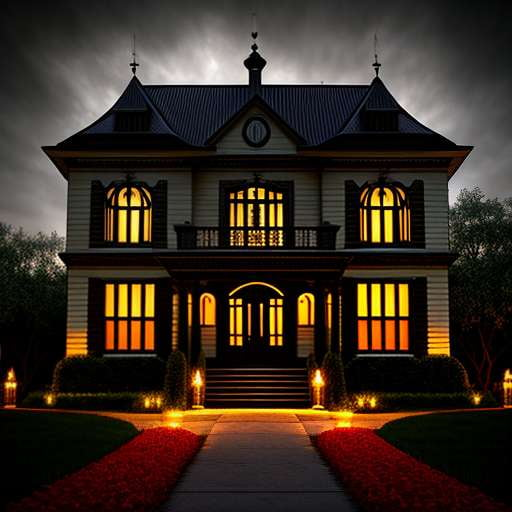 Cryptic Mansion Midjourney Prompt - Create Your Own Mysterious Manor - Socialdraft