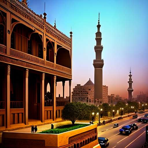 Cairo Diorama Midjourney Prompt for Customizable Cityscape Art - Socialdraft