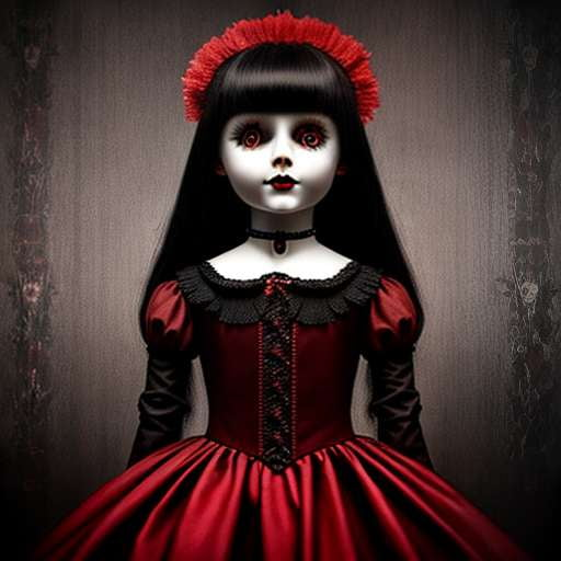 Haunted Doll Midjourney Prompt - Get Spooky with Custom Art - Socialdraft