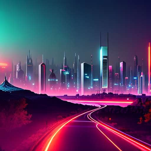 Futuristic Space Cityscape Midjourney Prompt for Unique and Custom Sci-Fi Artisans - Socialdraft