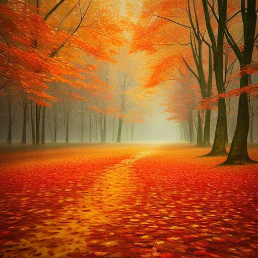 "Create your Own Autumn Scenery - Customizable Midjourney Prompt" - Socialdraft