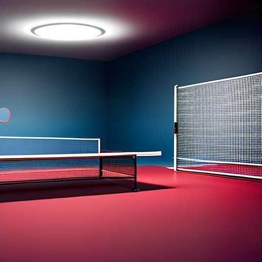 Table Tennis Room Midjourney Prompt for Custom Recreation - Socialdraft