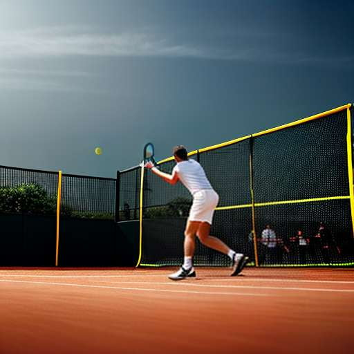"Master Your Crosscourt Backhand" - Unique Midjourney Prompt for Tennis Training - Socialdraft