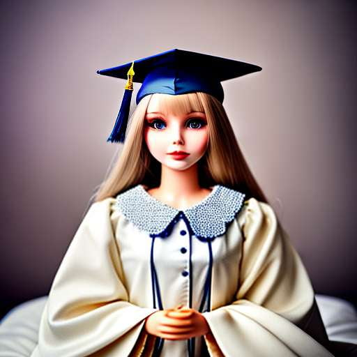 Custom Graduation Doll Midjourney Portrait Prompt - Socialdraft