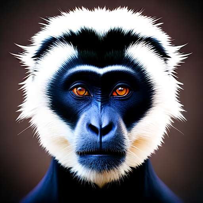 Jungle Magic: Colobus Monkey Midjourney Prompt - Socialdraft