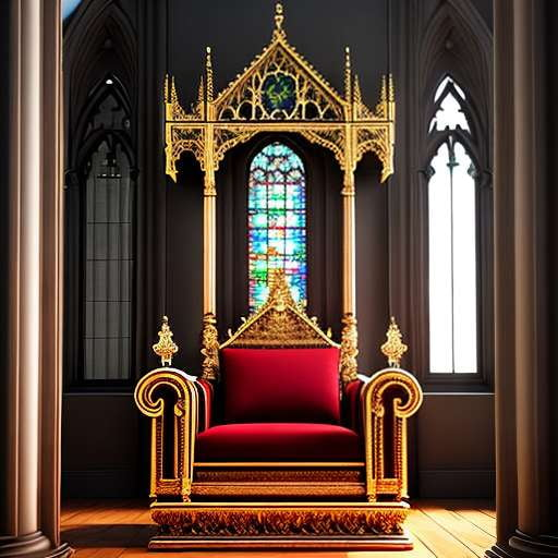Gothic Cathedral Throne Room Midjourney Prompt - Socialdraft