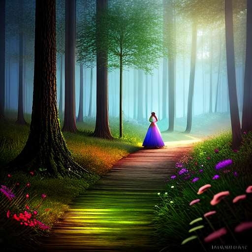 Midjourney Fairy Tale Forest: Create Your Own Enchanting Storybook Illustrations - Socialdraft