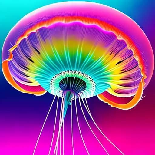 Jellyfish Cartoon Midjourney Prompt - Socialdraft