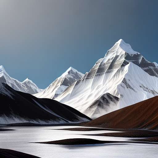 Everest Summit Diorama Midjourney Prompt - Generate Your Own 3D Landscape - Socialdraft